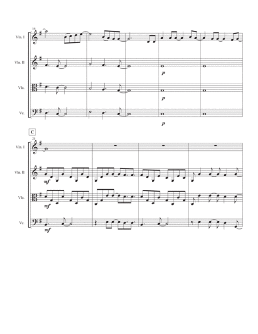 100 Years String Quartet scores gallery preview page 3
