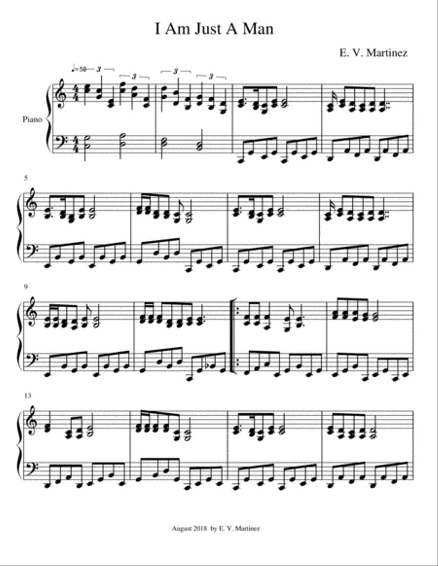 I Am Just A Man Small Ensemble scores gallery preview page 2