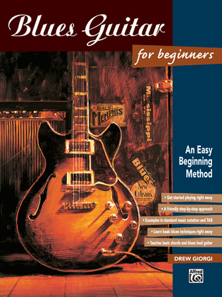 Book cover for Blues Guitar for Beginners