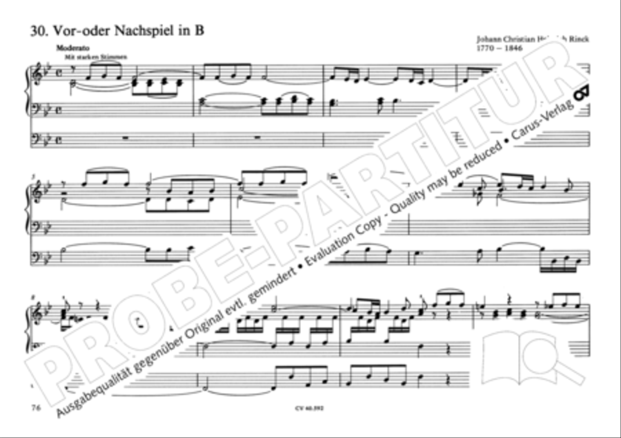 Free Organ Music from the Romantic Period, Vol. II (Freie Orgelmusik der Romantik, Band II) Organ scores gallery preview page 77