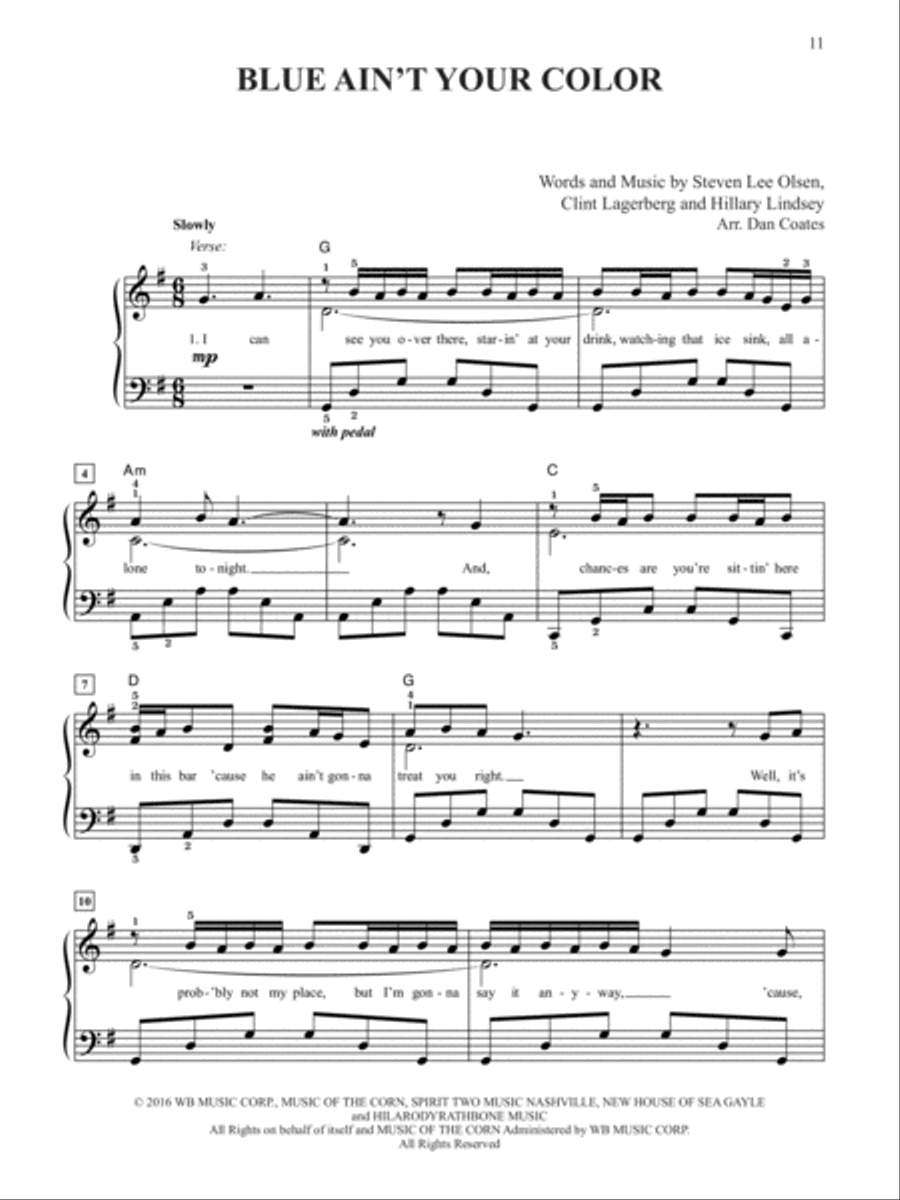 2017 Greatest Pop & Movie Hits Easy Piano scores gallery preview page 5