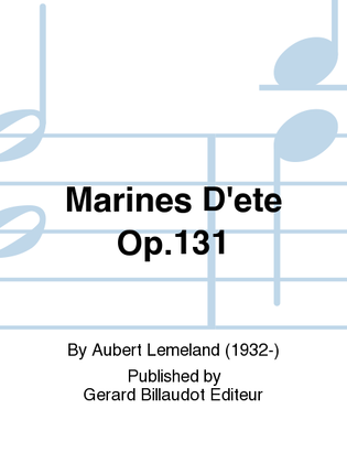 Marines D'Ete Op. 131