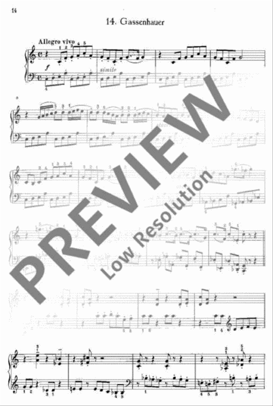 Echoes from a small Town Piano Solo scores gallery preview page 13