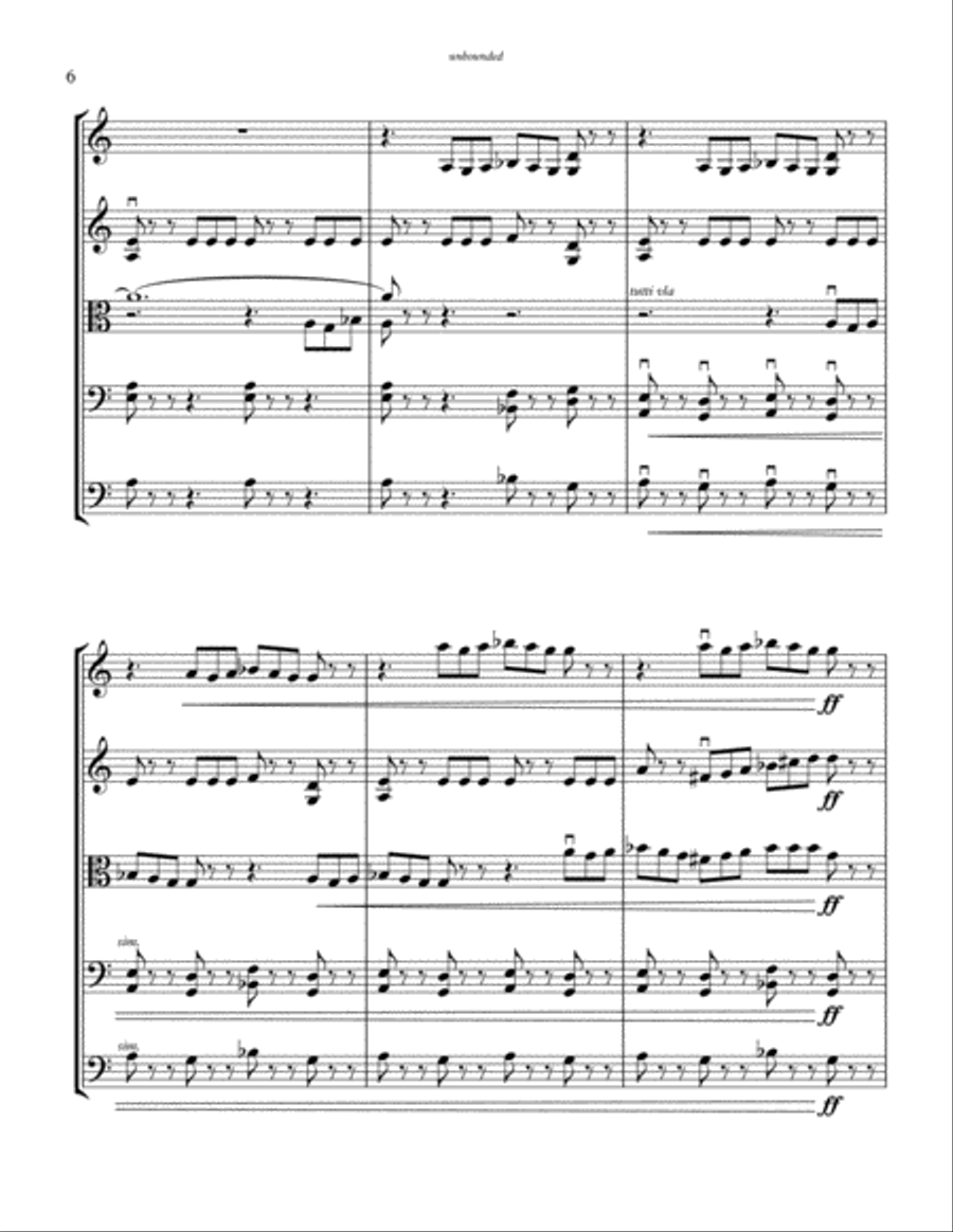 Unbounded String Orchestra scores gallery preview page 6