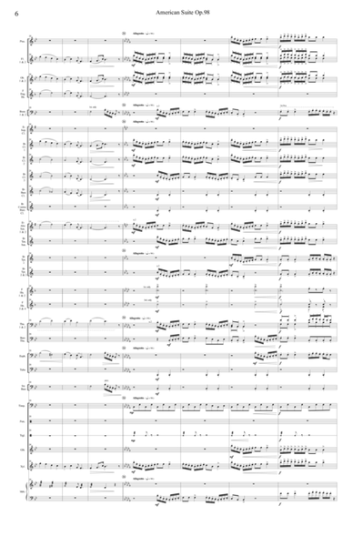 American Suite Opus 98 (full score only) image number null