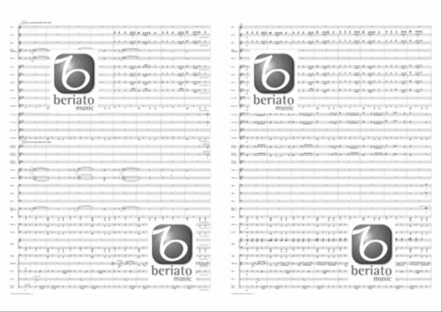 In the Shadow of Napoleon Concert Band scores gallery preview page 11