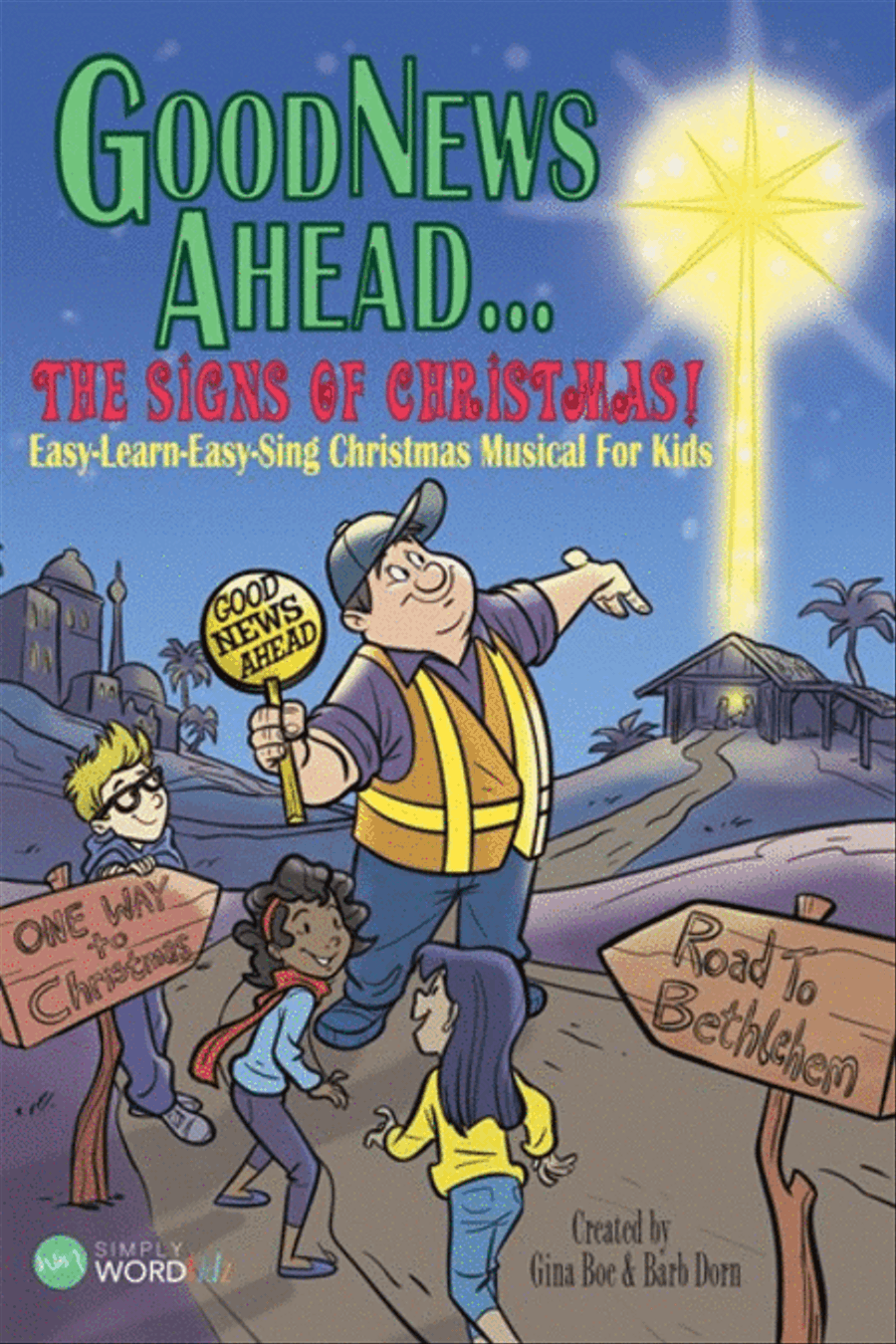 Good News Ahead...The Signs of Christmas! - DVD Preview Pak Choir scores gallery preview page 1