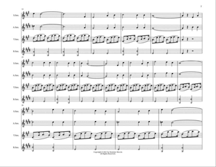The Red River Valley Small Ensemble scores gallery preview page 2