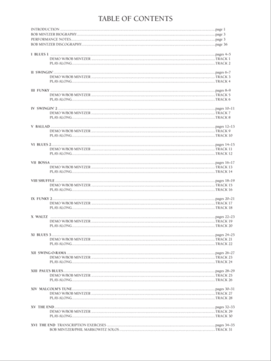 15 Easy Jazz, Blues & Funk Etudes C Instrument scores gallery preview page 2