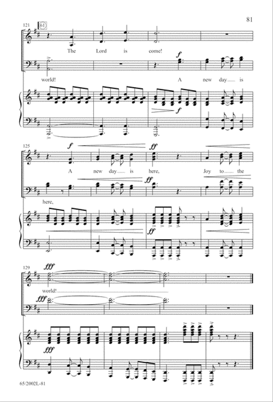 And This Shall Be a Sign And This Shall Be a Sign 4-Part scores gallery preview page 82