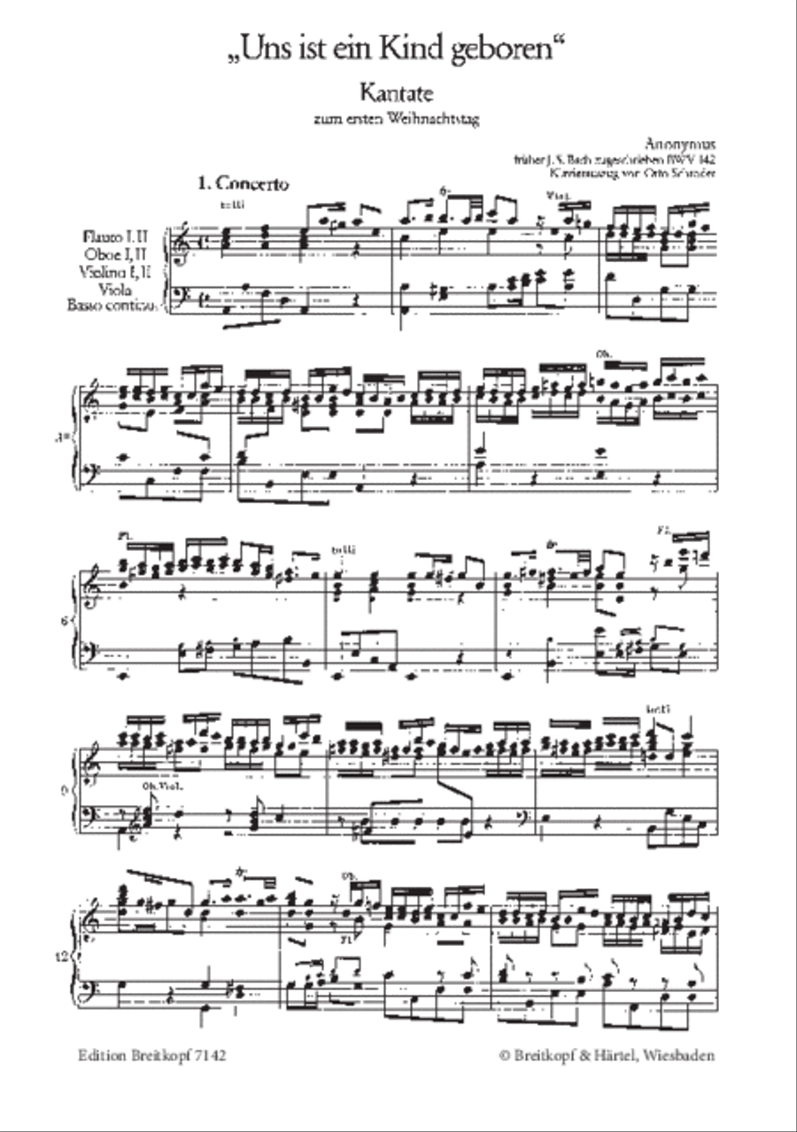 Cantata BWV 145 “Ich lebe, mein Herze, zu deinem Ergoetzen” STB scores gallery preview page 2