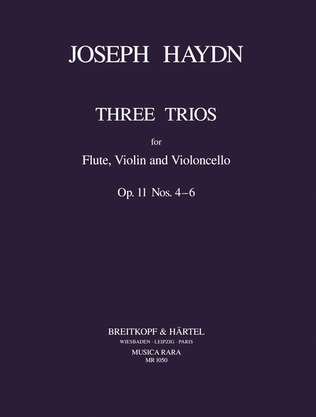 Book cover for Trios op. 11/4-6