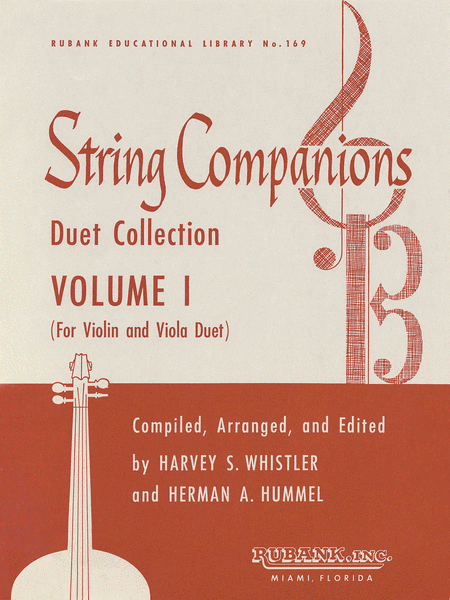 String Companions Duet Collection Vol1 Violin And Viola Published In Score Form