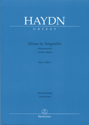 Book cover for Missa in Angustiis Hob.XXII:11 "Nelson Mass" / Missa B major Hob.XXII:12 "Theresien Mass"