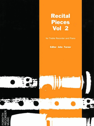 Book cover for Recital Pieces for Recorder Vol. 2