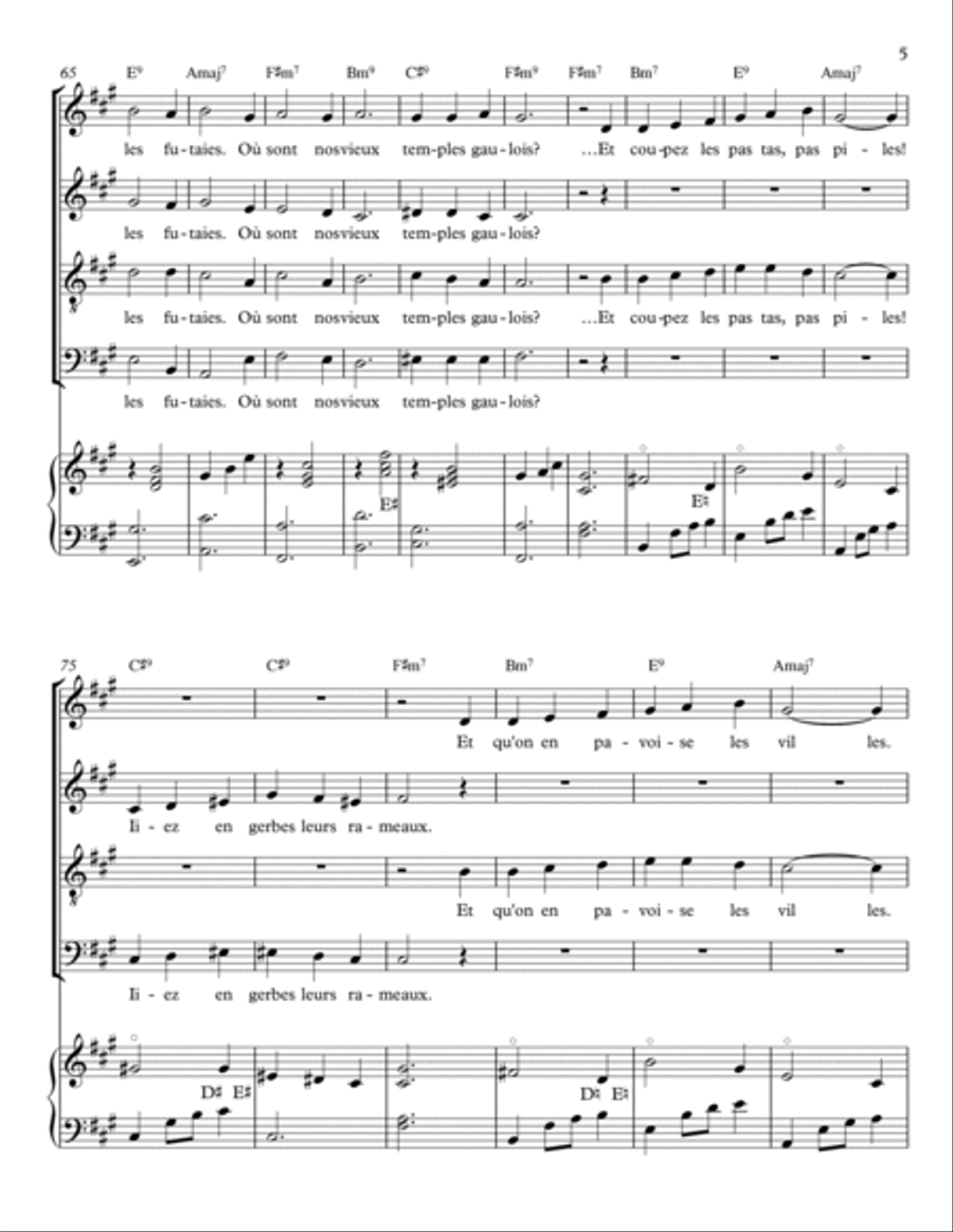 NOËL 4-Part scores gallery preview page 5