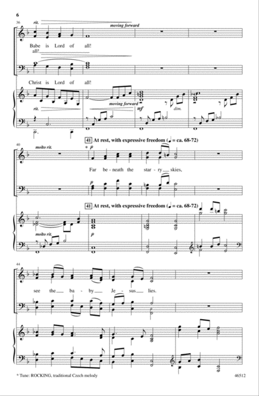 The Light Has Come The Light Has Come 4-Part scores gallery preview page 6
