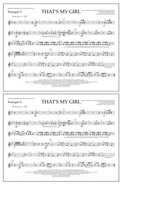 That's My Girl - Trumpet 3