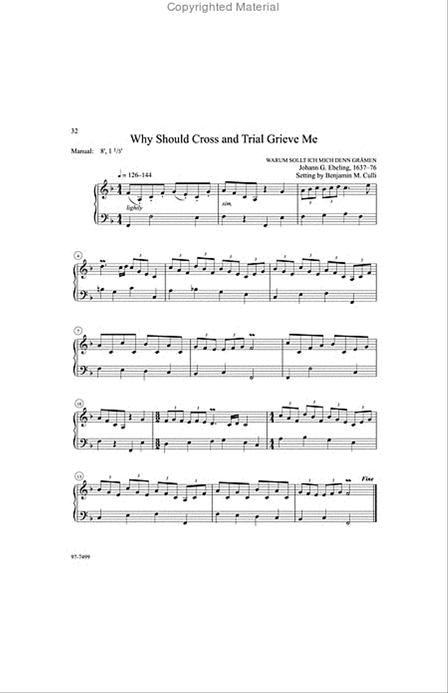 For Manuals Only, Set 2 Organ scores gallery preview page 12