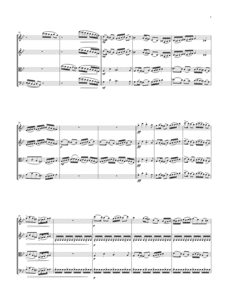 Little Fugue in G Minor for String Quartet image number null
