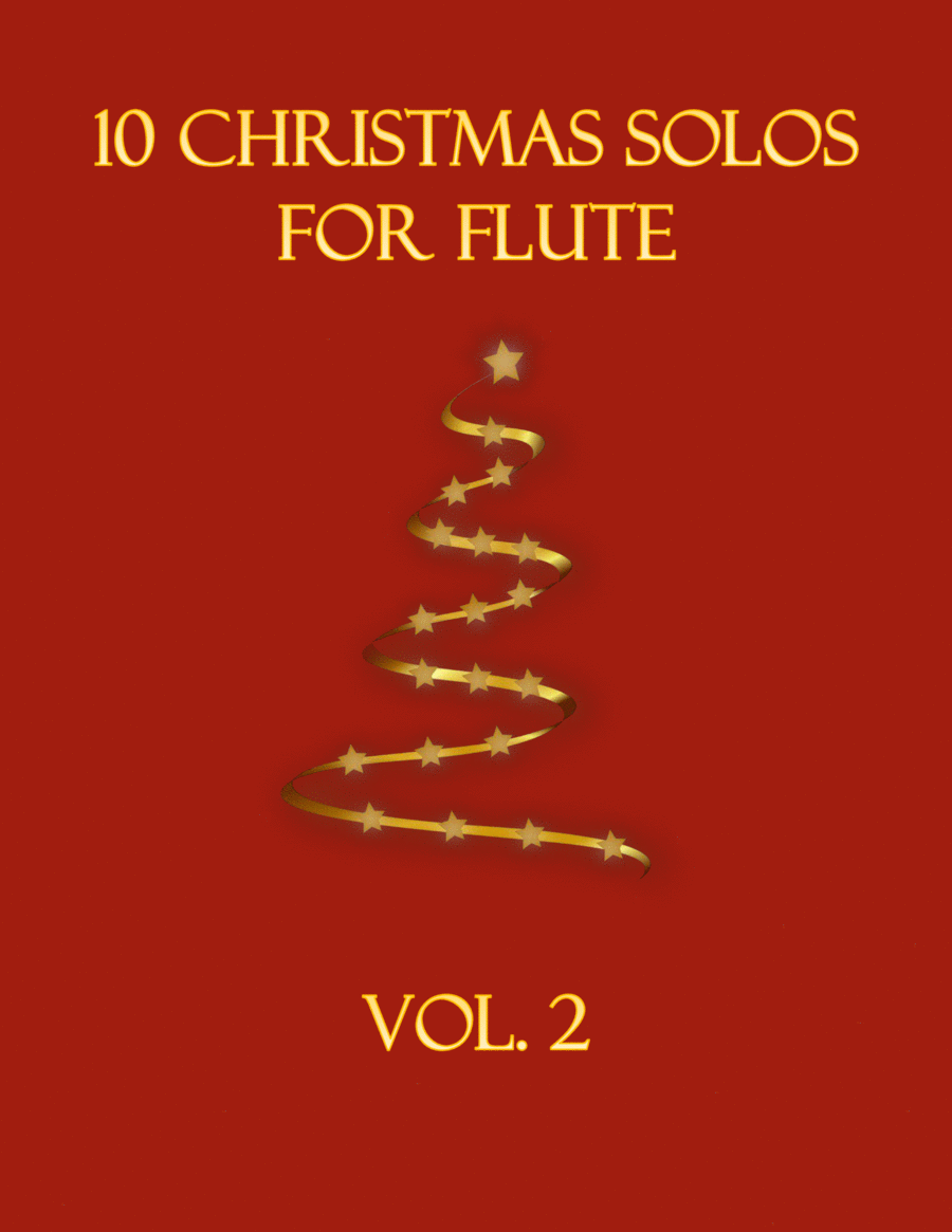 10 Christmas Solos for Flute Vol. 2 Flute Solo scores gallery preview page 1