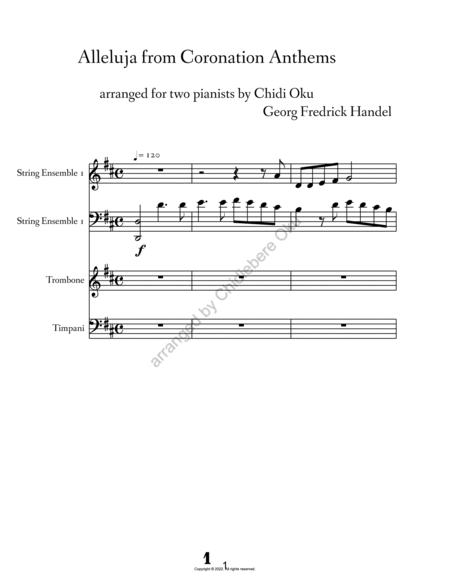 Keyboard accompaniment for liturgical anthems