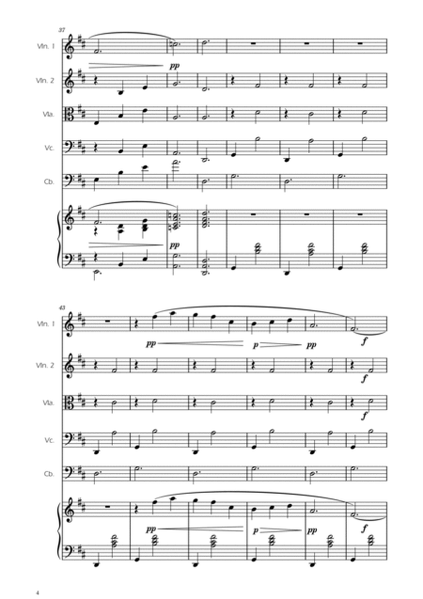 Gymnopedie No. 1 - String Quintet image number null