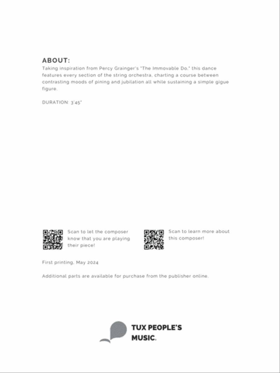 Gigue Gigue String Orchestra scores gallery preview page 3