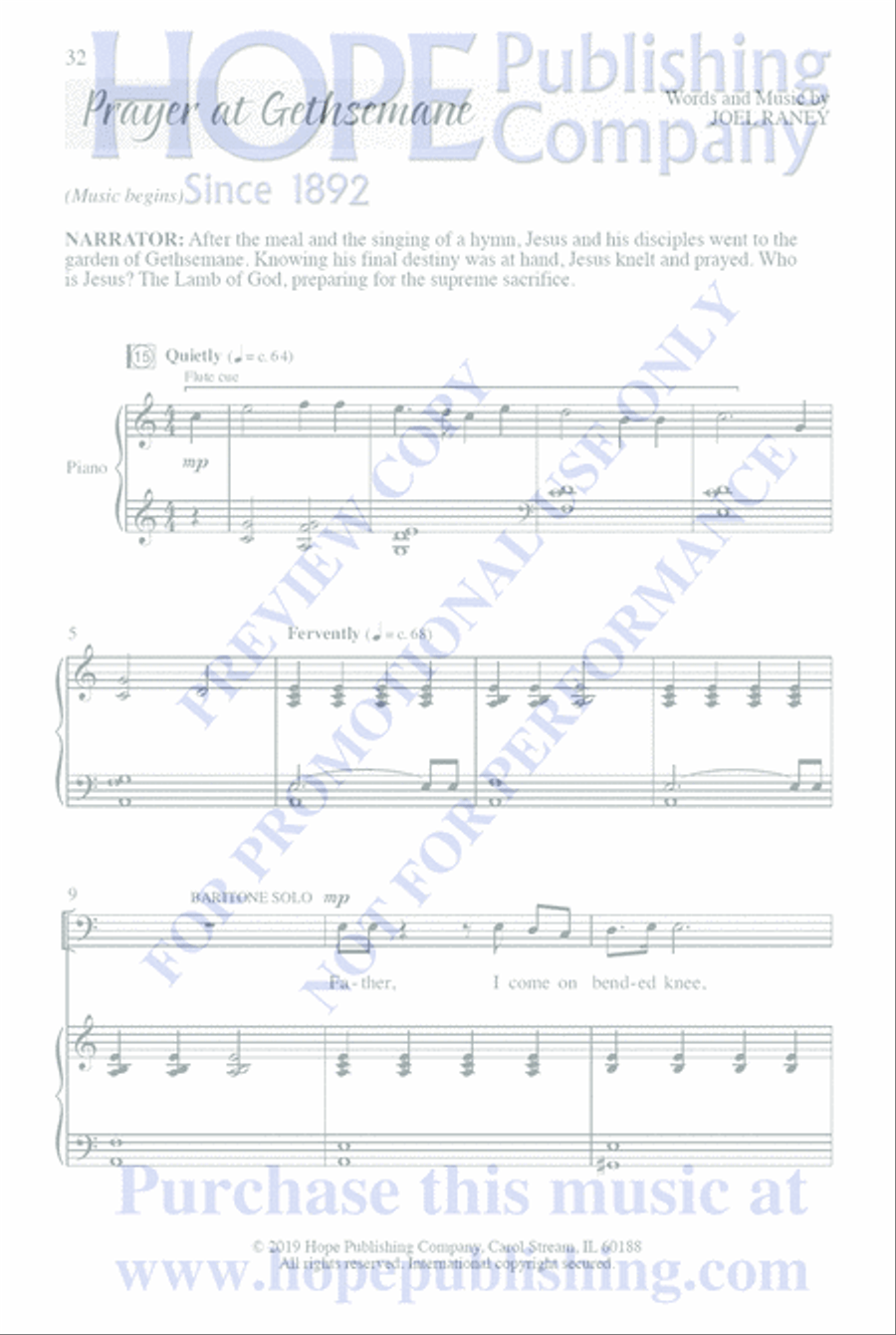 Who Is Jesus? 4-Part scores gallery preview page 36