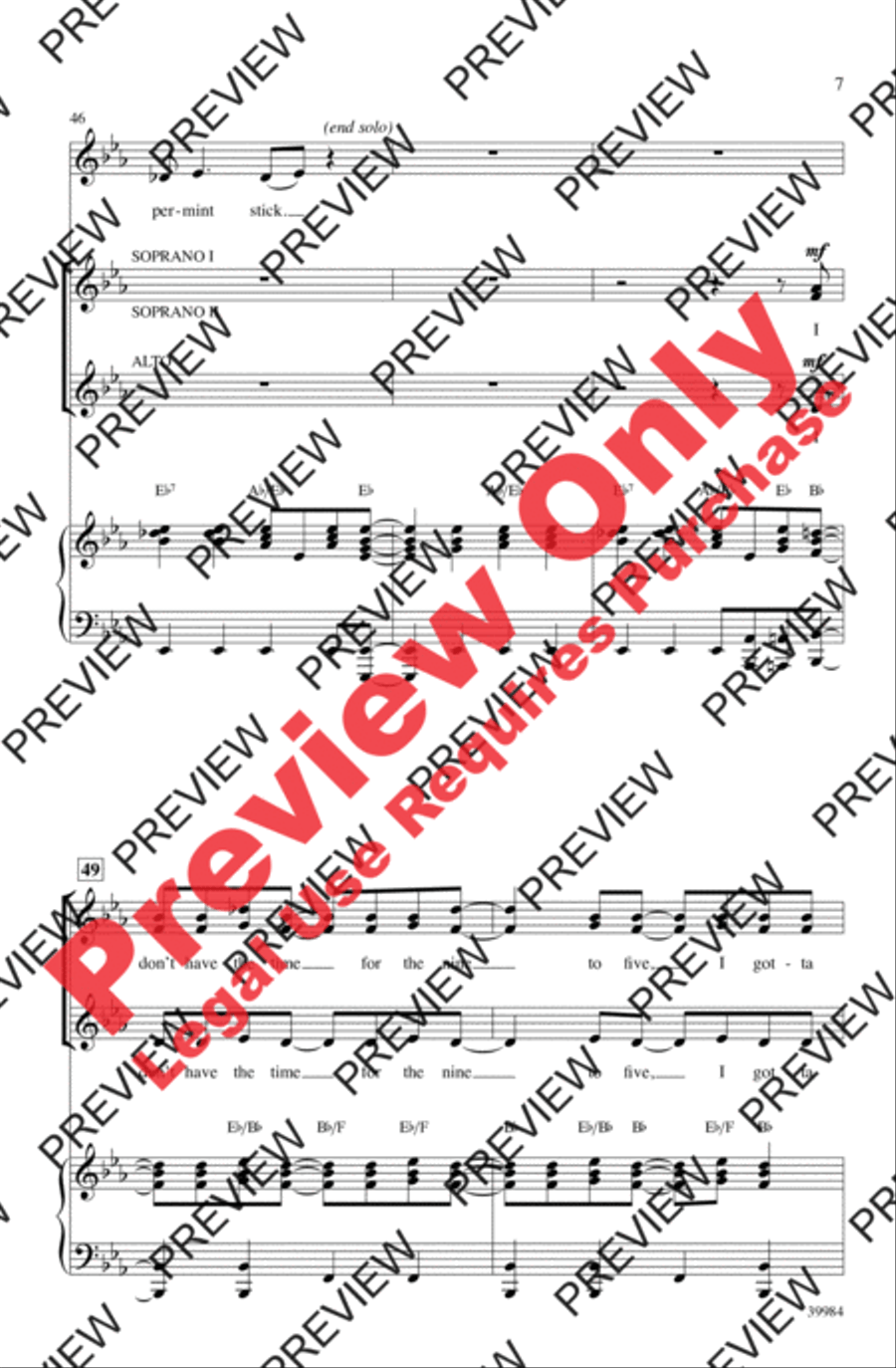 Live in Living Color Women's Choir scores gallery preview page 7