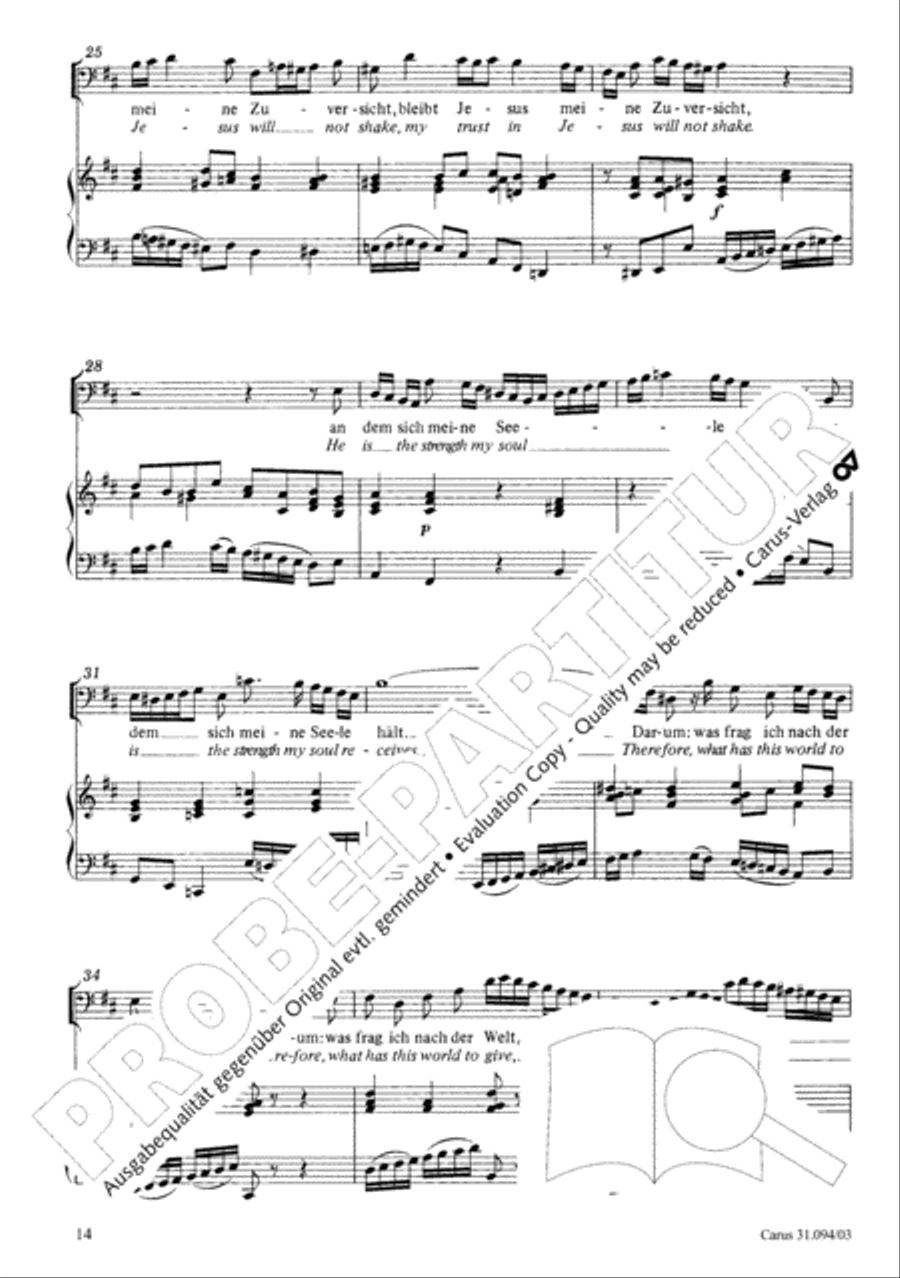 What has this world to give (Was frag ich nach der Welt) 4-Part scores gallery preview page 15