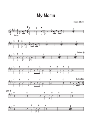 Book cover for My Maria