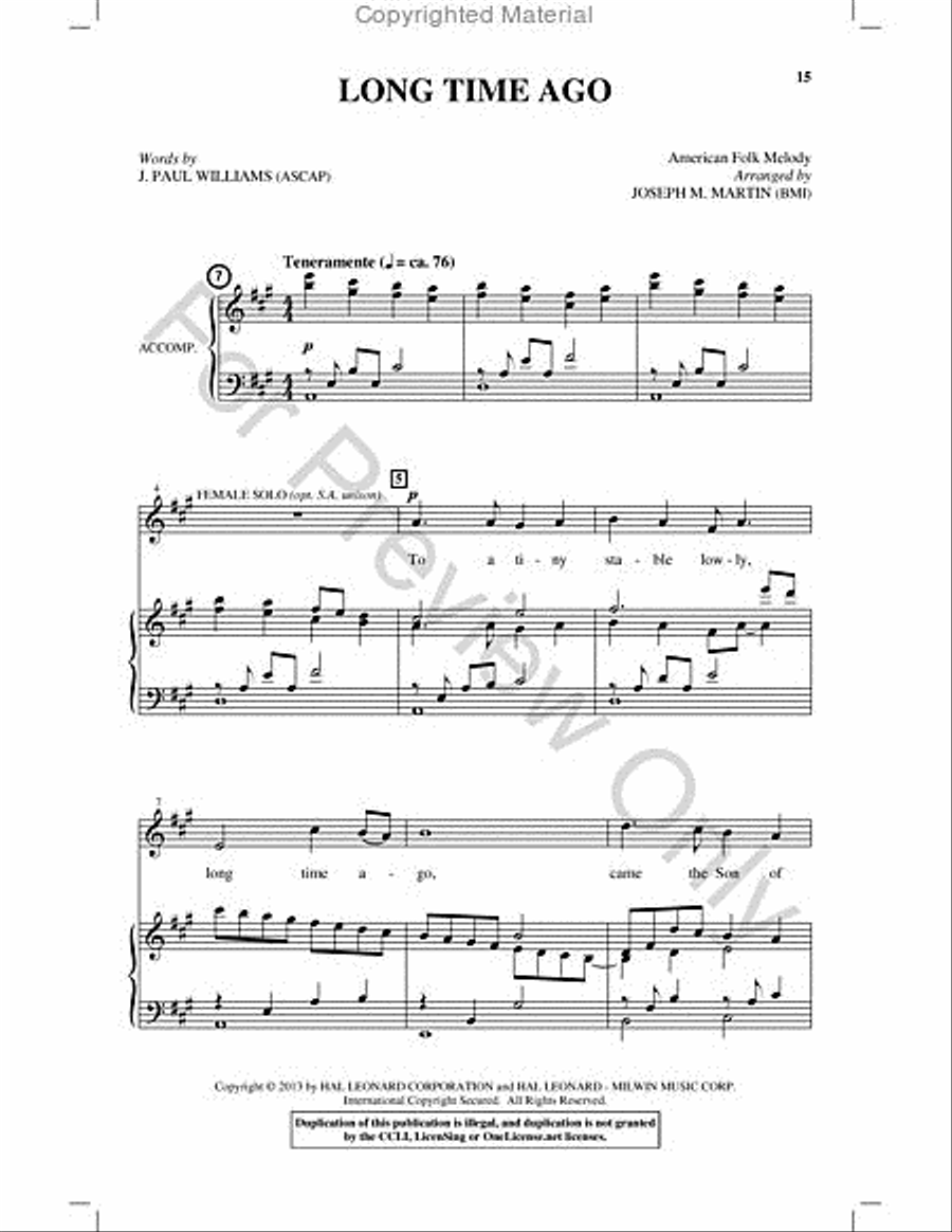 Appalachian Winter Choir scores gallery preview page 14