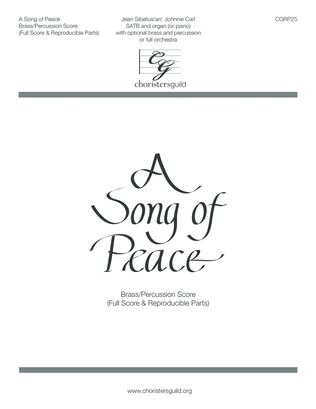 A Song of Peace - Brass and Percussion Parts