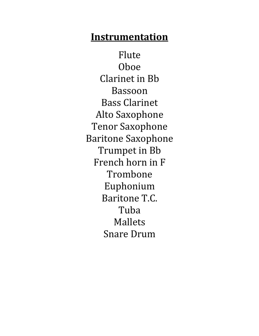15 6/8 Rhythm Exercises for Band Concert Band scores gallery preview page 1