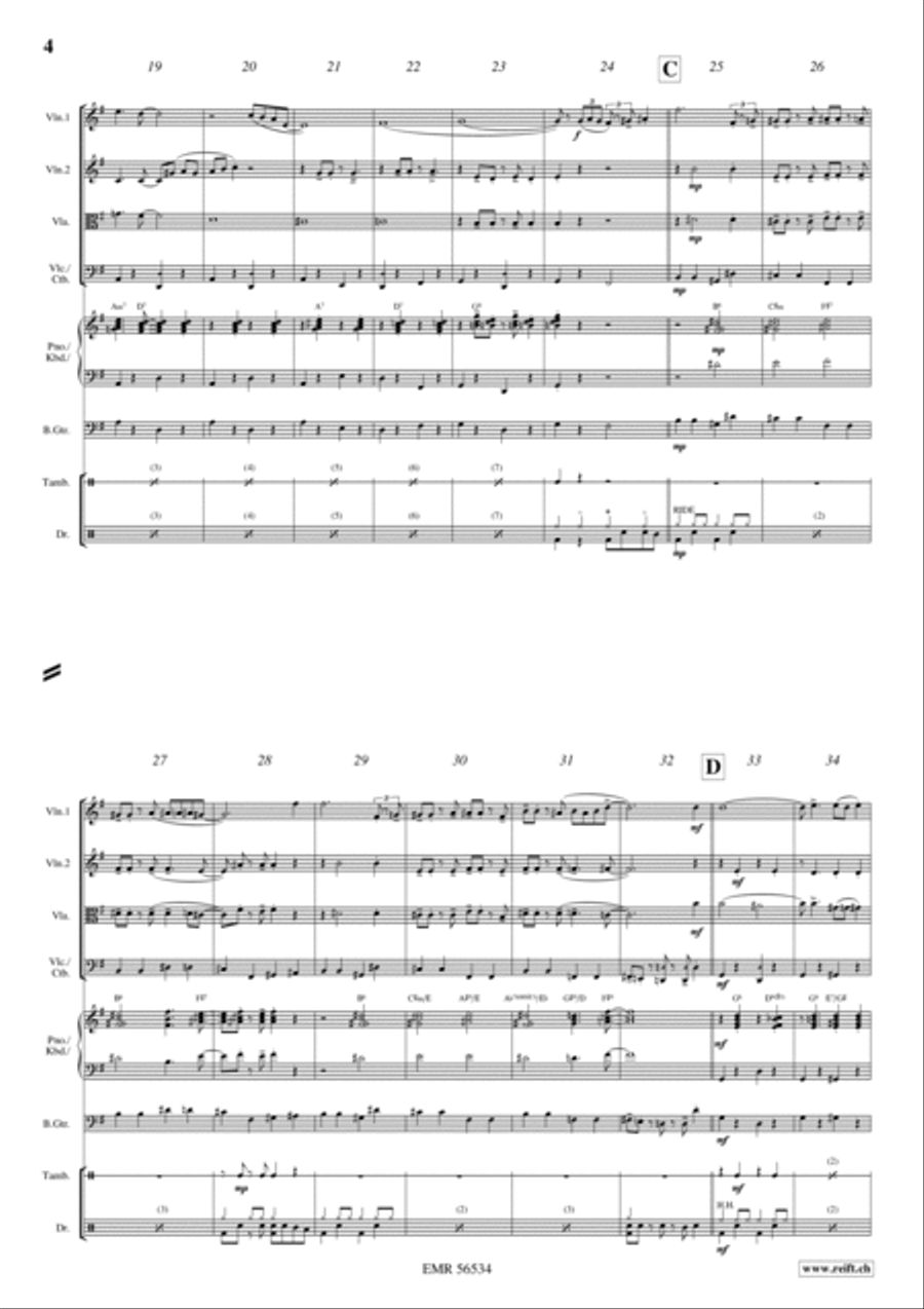Charleston Medley Charleston Medley String Quartet scores gallery preview page 4