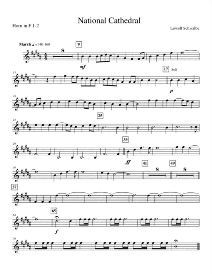 National Cathedral Full Orchestra scores gallery preview page 6
