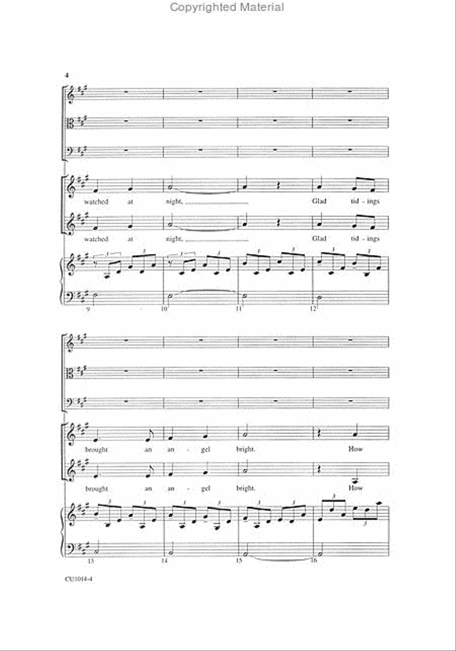 How Great Our Joy! - SSAA SSAA scores gallery preview page 3