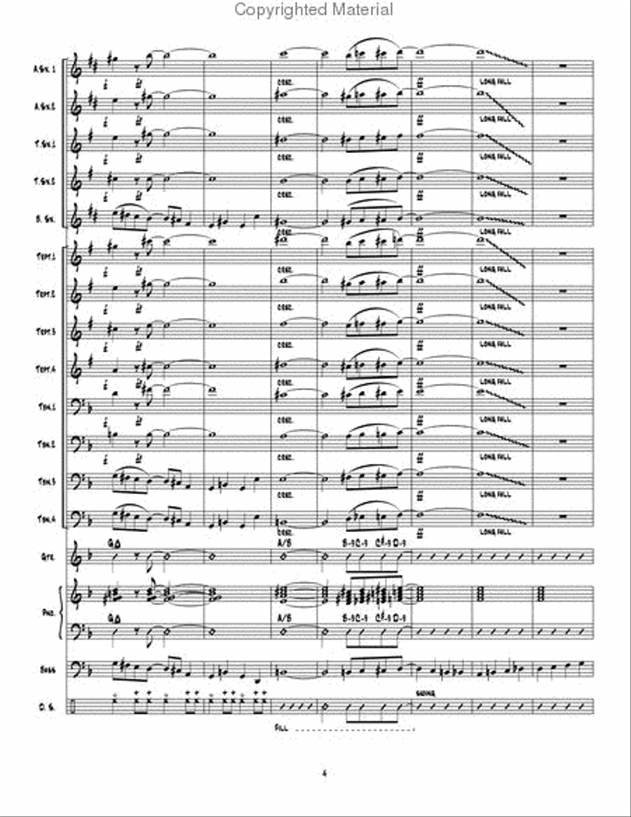 Nerve Damage Jazz Ensemble scores gallery preview page 5