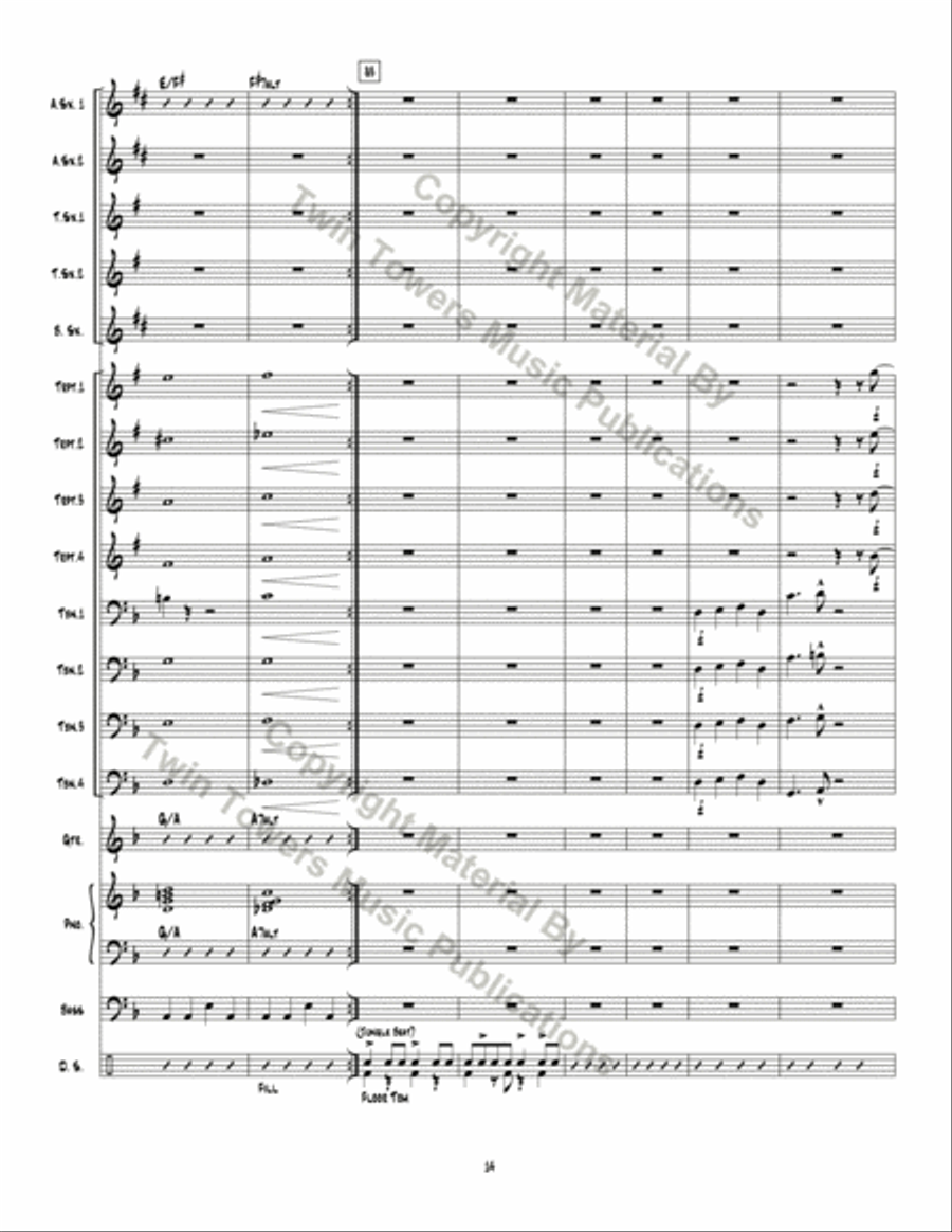 Nerve Damage Jazz Ensemble scores gallery preview page 15