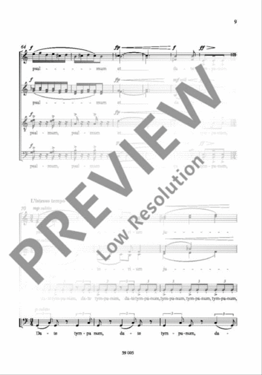 Exultate Deo SSAATTBB scores gallery preview page 10