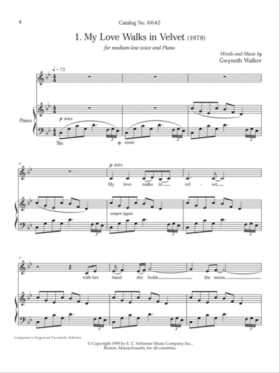 Collected Songs Collected Songs Medium Voice scores gallery preview page 23