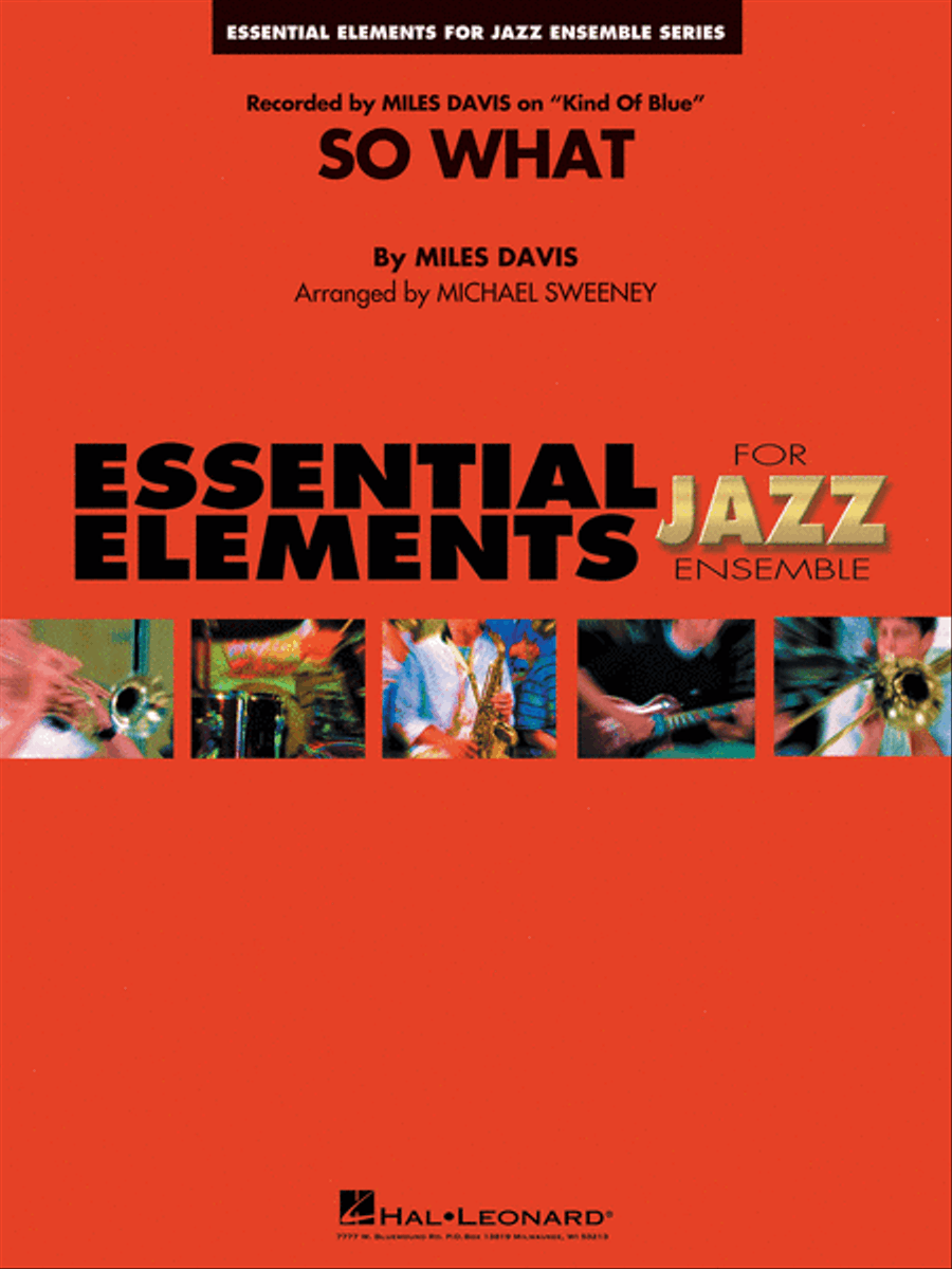So What Jazz Ensemble scores gallery preview page 1
