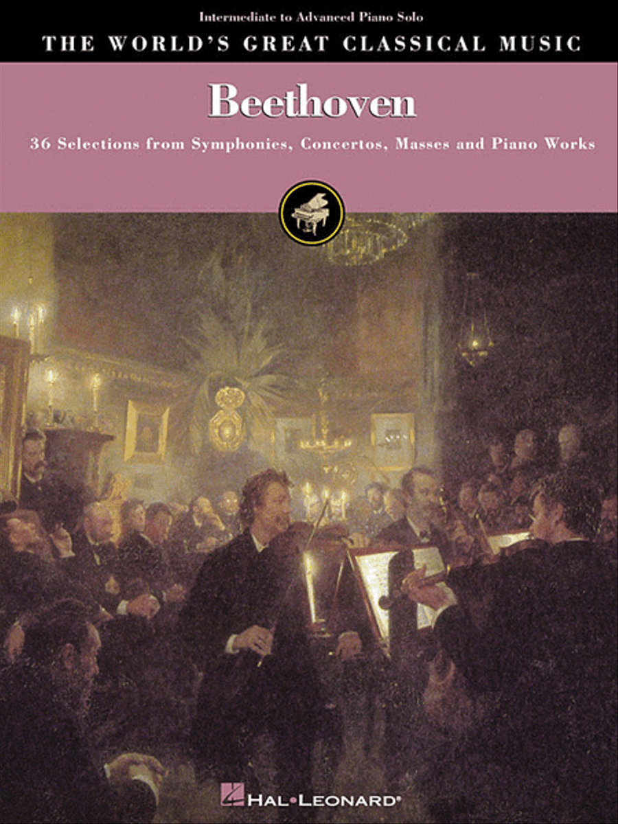 Beethoven – Intermediate to Advanced Piano Solo Piano Solo scores gallery preview page 1
