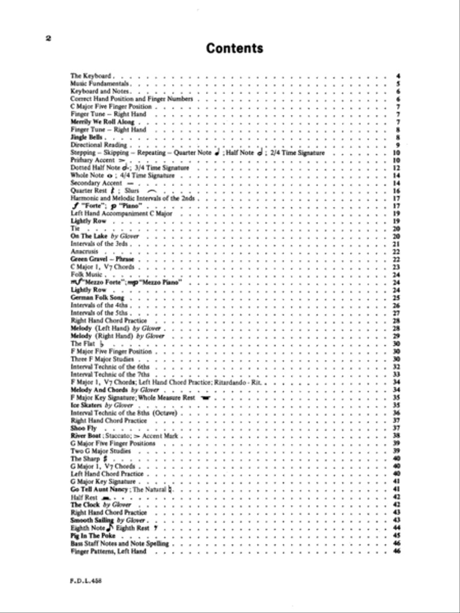 Adult Piano Student Piano Method scores gallery preview page 2