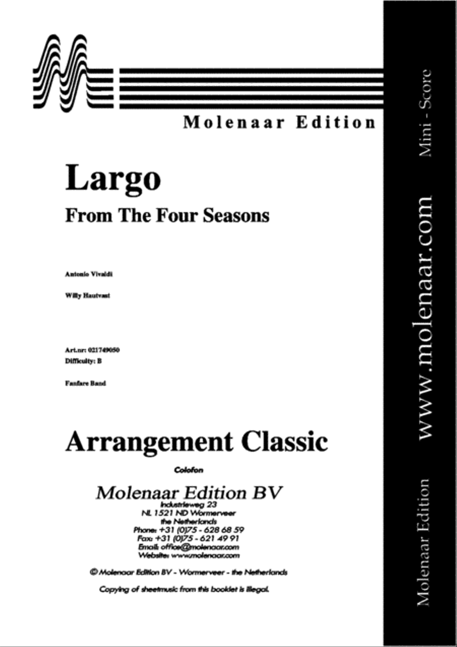 Largo Fanfare Band scores gallery preview page 2