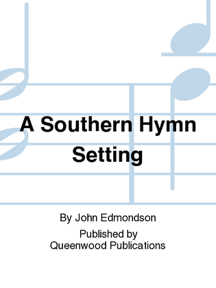 Book cover for A Southern Hymn Setting
