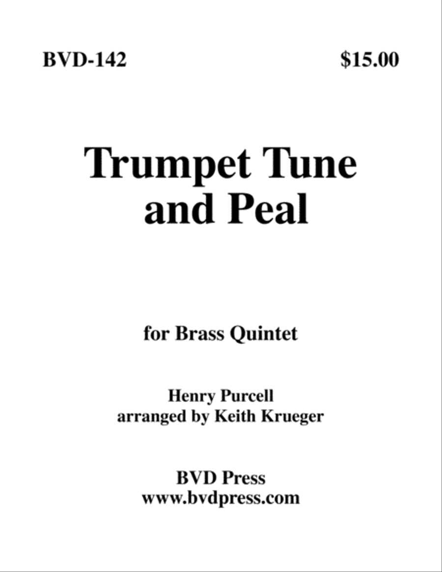 Trumpet Tune and Peal Trumpet Tune and Peal Brass Quintet scores gallery preview page 1
