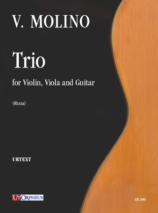 Book cover for Trio for Violin, Viola and Guitar