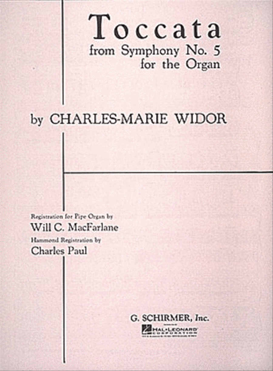 Charles Marie Widor: Toccata - From Symphony No. 5